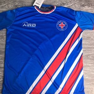 (NWT) 4X AIRO SPORTSWEAR Icelandic Blue Soccer Kit